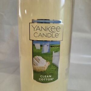 🐰LIMITED TIME OFFER!!!🐣🆕️Yankee Candle-Clean Cotton🕯🎅